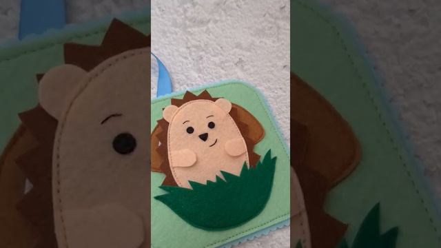 Мини-книжка из фетра смотреть онлайн