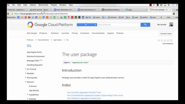 Golang App Engine Authentication Session смотреть онлайн