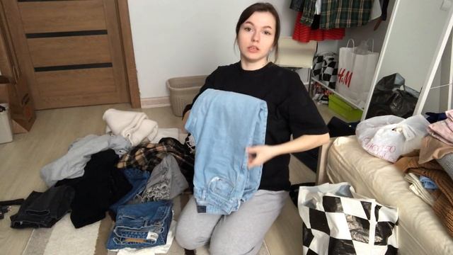 РАЗБОР ГАРДЕРОБА | избавляемся от ненужных вещей |  cleaning out my closet