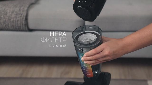 Пылесос VIXTER VCW-2800 вертикальный 2 в 1 смотреть онлайн