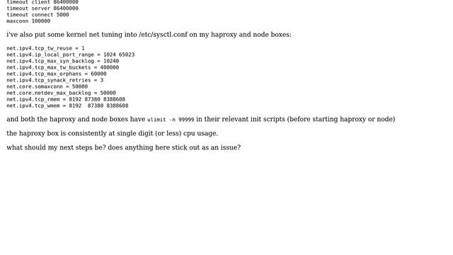 DevOps & SysAdmins: high traffic websocket/haproxy tuning смотреть онлайн