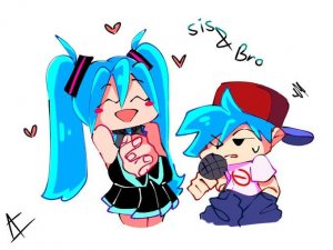 Friday Night Funkin’ - MIKU BATTLE (FNF - Animation Mod).mp4