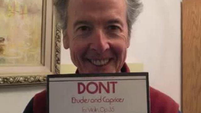 Jakob Dont Etude #8 op. 35 смотреть онлайн