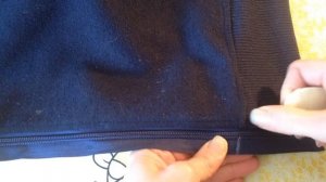 Замена молнии в спортивной (трикотажной) кофте