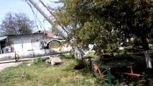 Установка трубы на котельной в одном из районов города. Часть-2. Пятигорск.