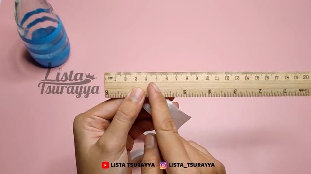 Tutorial Bunga Hias dari Pita Satin dan Vas Bunga dari Botol Kaca | How to make reeds with ribbon смотреть онлайн