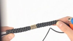 Bead Paracord Bracelet DIY/Как сплести браслет из паракорда с бусиной