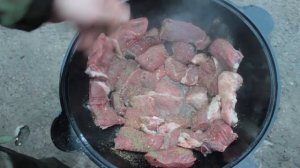 ГОВЯДИНА В КАЗАНЕ ПО-КАВКАЗКИ НА НОВЫЙ ГОД 2019.