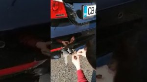 реактивный выхлоп на БМВ Е60
