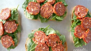 Улетные бутерброды с колбасой и сыром