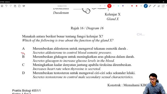 SPM BIOLOGY: Sarawak Set 1 l Paper 1 (2022) смотреть онлайн