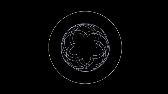 Epicycloid with Python 60fps смотреть онлайн