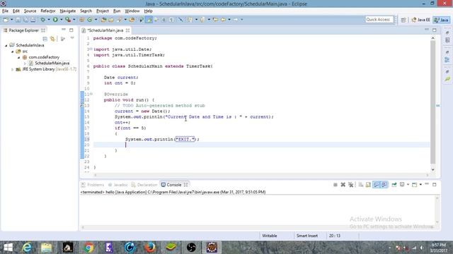 Scheduler In Java | Code Factory смотреть онлайн
