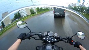 Wels Trophy 250 не агресивная езда по городу.