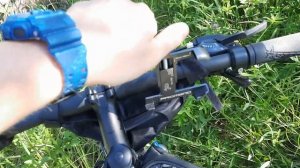 Держатель для телефона на руль велосипеда. За 700 рублей ТОП!!! Пример видео с Samsung А51 суперСТА