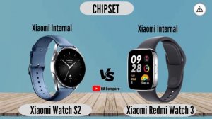 Xiaomi Watch S2 vs Xiaomi Redmi Watch 3 || Specs Comparison