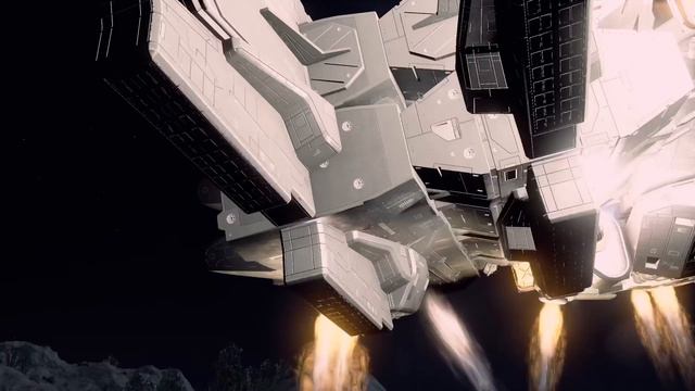 Starfield ship teaser. Massive C-Class (XBOX NO MODS) смотреть онлайн