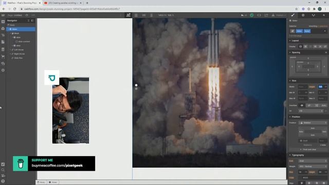 Create a custom vertical Webflow slider - Webflow Tutorial (2021)