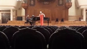 Василенко "Песнь любви" поет Эльвира Нартдинова. Концертмейстер Игорь Захаров