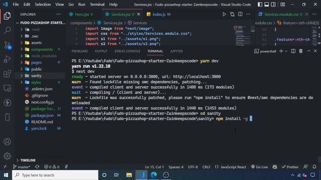 React Food Delivery Website Tutorial Using, Nextjs | React js Projects for Beginners | Deploy PART: