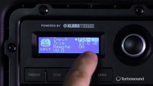 TURBOSOUND iQ Series - Configuring Input Selection