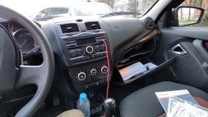 Гранта Кросс на роботе. Разрешение на фаркоп