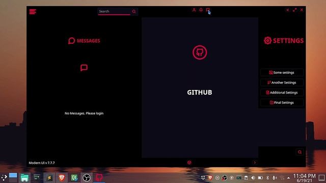 Python responsive GUI | user interface with animated transitions | PyQt PySide Custom Widgets Modul смотреть онлайн