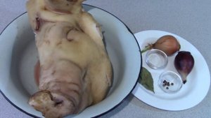 Сочный, мягкий, вкусный САЛЬТИСОН из свиной головы