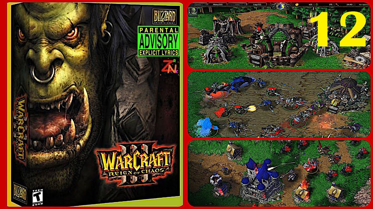 ЗАВАРУШКА У ЧК 2, глава 6, компьютерная игра Warcraft 3 reign of chaos (12) 2021