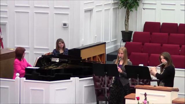 I Love Thy Kingdom Lord clarinetflute duet