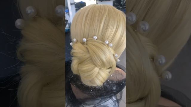 Hairstyles for wedding or party long hair#amalhermuz #vivyanhairdesign #unitedstates