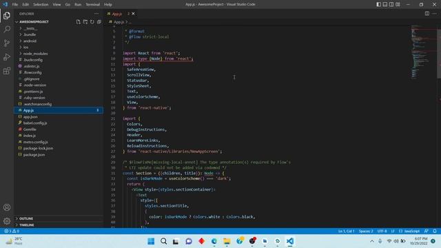 React Native Urdu & Hindi tutorial #3 File structure