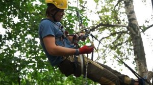 Прохождение узла на веревке [Спелеошкола 2.7]