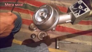 ШТИЛЬ  - ЗАМЕНА РЕДУКТОРА. SHTIL - REPLACEMENT OF THE GEARBOX.