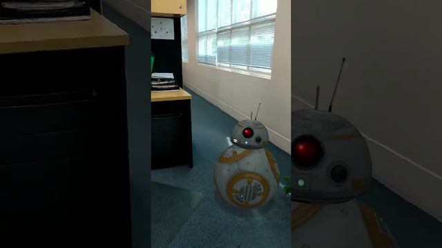 Google AR Sticker - BB-8 at work