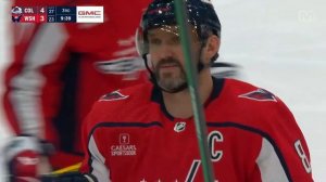 Alex Ovechkin hits the post and misses a chance to tie score vs Avalanche (13 feb 2024)