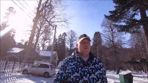 Новогодний танцпол. п. Архыз. Установка света и звука. Бредни светотехника.