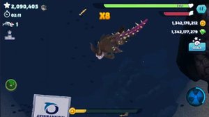 HUNGRY SHARK EVOLUTION - BEHELLMOUTH NEW SHARK EVOLVED - ALL 27 SHARKS UNLOCKED (android, ios) Game