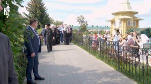 Святейший Патриарх Кирилл посетил Канавку Пресвятой Богородицы в Серафимо Дивеевском монастыре