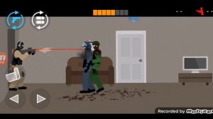 прошло 3 уровней в игре флат зоби Flat zombi
