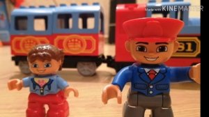 Lego Duplo train паровоз Лего Дупло