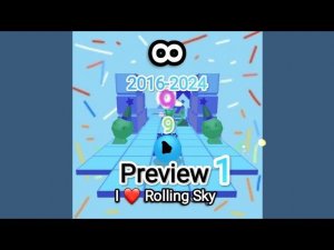 Играем 9 Лет. Rolling Sky Remake 1.3.0r. Preview 1.