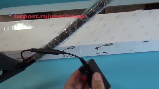 Лампа лупа на струбцине с регулировкой яркости. смотреть онлайн