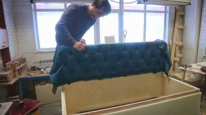 Кухонный диван с ящиком для хранения своими руками . Kitchen sofa DIY