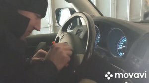 Замена значка на руле на новый Toyota Land Cruiser 200 Тойота Ленд Крузер