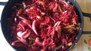 СВЕКОЛЬНЫЙ САЛАТ НА ЗИМУ !!!