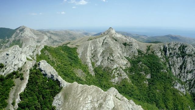 Крым . От поселка Приветного в Белогорск на Белую скалу смотреть онлайн