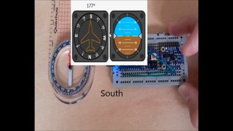 Arduino|Adafruit|BNO055|compass|C#|robot|
