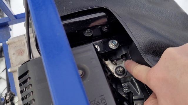 Добавляем мини снегоходу Альбатрос 8 л.с. 5км к скорости смотреть онлайн