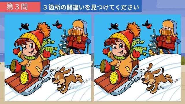 【間違い探し】難問で脳トレ！記憶力や集中力を高める動画で頭の体操！【クイズ】
